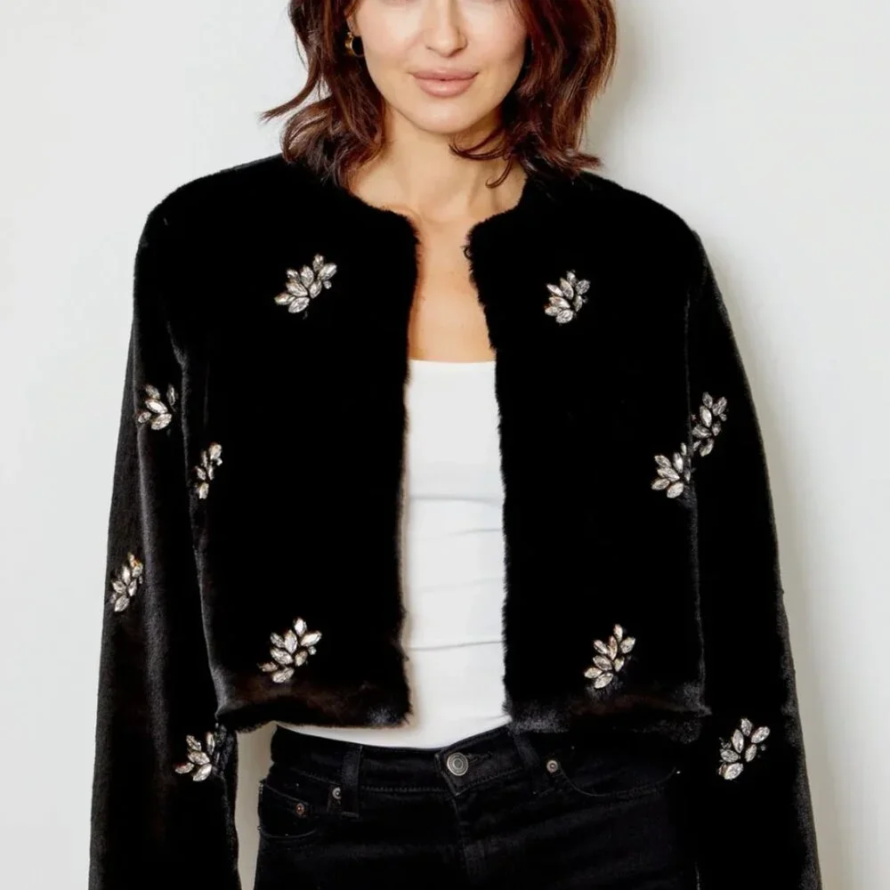 Monique Jacket ~ Black - Picture 2 of 4